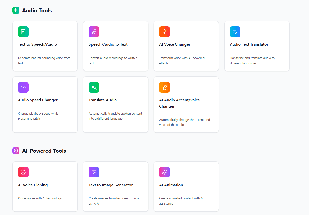 Audio Tools
